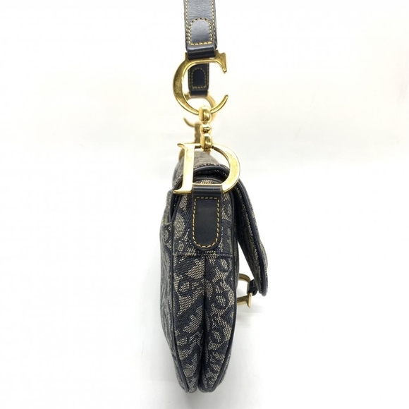 Dior Book Tote Bag Management Beige Navy - Picture 3 of 10